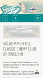 Mobile Screenshot of classicchevy.se