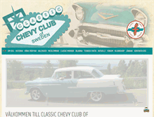 Tablet Screenshot of classicchevy.se